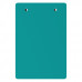 Memo Size 5 x 8 Aluminum Clipboard | Teal