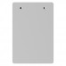 Memo Size 5 x 8 Aluminum Clipboard | White
