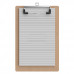 Memo Size 5 x 8 MDF Clipboard 