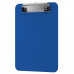 Memo Size 5 x 8 Plastic Clipboard | Blue