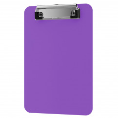Memo Size 5 x 8 Plastic Clipboard | Lilac