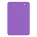 Memo Size 5 x 8 Plastic Clipboard | Lilac