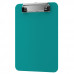 Memo Size 5 x 8 Plastic Clipboard | Teal