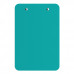Memo Size 5 x 8 Plastic Clipboard | Teal