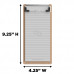 Server 4 x 8 MDF Clipboard 