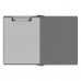Left Folding Ledger ISO Clipboard | Silver