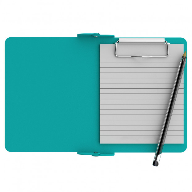 Teal Mini Novel ISO Clipboard
