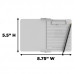 White Mini Novel ISO Clipboard - Slightly Damaged