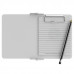 White Mini Novel ISO Clipboard - Slightly Damaged
