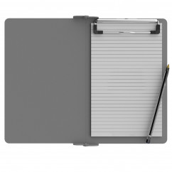 Folding Memo ISO Clipboard - Silver