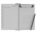 Camp ISO Clipboard - White