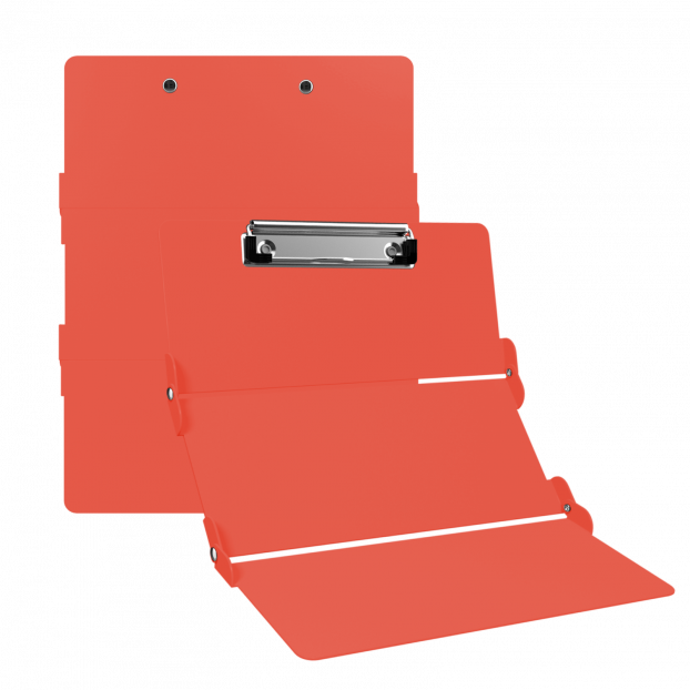 Coral Trifold ISO Clipboard