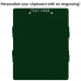 Green Trifold ISO Clipboard
