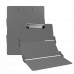 Silver Trifold ISO Clipboard