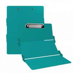 Teal Trifold ISO Clipboard