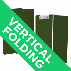 Army Green Vertical ISO Clipboard