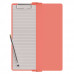 Coral Vertical ISO Clipboard