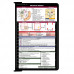 Folding Memo - WhiteCoat Clipboard® - Black Medical Edition
