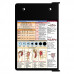Folding Memo - WhiteCoat Clipboard® - Black Nursing Edition