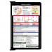 Folding Memo - WhiteCoat Clipboard® - Blackout Medical Edition