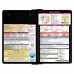 Folding Memo - WhiteCoat Clipboard® - Blackout Medical Edition