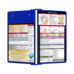 Folding Memo - WhiteCoat Clipboard® - Blue Edición Médica