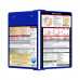 Folding Memo - WhiteCoat Clipboard® - Blue Edición Médica
