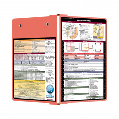 Folding Memo - WhiteCoat Clipboard® - Coral Medical Edition