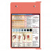 Folding Memo - WhiteCoat Clipboard® - Coral Nursing Edition