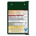  Folding Memo - WhiteCoat Clipboard® - Green Medical Edition