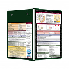  Folding Memo - WhiteCoat Clipboard® - Green Edición Médica