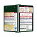  Folding Memo - WhiteCoat Clipboard® - Green Edición Médica
