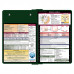  Folding Memo - WhiteCoat Clipboard® - Green Edición Médica