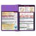  Folding Memo - WhiteCoat Clipboard® - Lilac Edición Médica