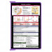  Folding Memo - WhiteCoat Clipboard® - Lilac Edición Médica