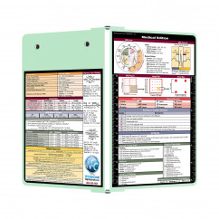  Folding Memo - WhiteCoat Clipboard® - Mint Medical Edition