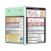  Folding Memo - WhiteCoat Clipboard® - Mint Medical Edition