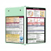  Folding Memo - WhiteCoat Clipboard® - Mint Edición Médica