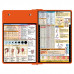 Folding Memo - WhiteCoat Clipboard® - Orange Nursing Edition