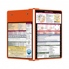  Folding Memo - WhiteCoat Clipboard® - Orange Edición médica