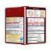  Folding Memo - WhiteCoat Clipboard® - Red Medical Edition