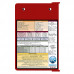  Folding Memo - WhiteCoat Clipboard® - Red Medical Edition