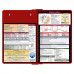  Folding Memo - WhiteCoat Clipboard® - Red Edición Médica