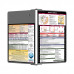  Folding Memo - WhiteCoat Clipboard® - Silver Medical Edition
