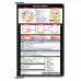  Folding Memo - WhiteCoat Clipboard® - Silver Medical Edition