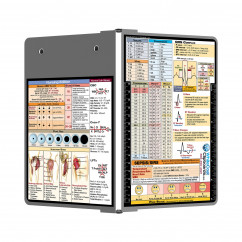 Folding Memo - WhiteCoat Clipboard® - Silver Nursing Edition