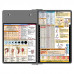Folding Memo - WhiteCoat Clipboard® - Silver Nursing Edition