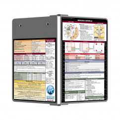  Folding Memo - WhiteCoat Clipboard® - Silver Edición Médica