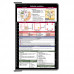  Folding Memo - WhiteCoat Clipboard® - Silver Edición Médica