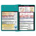  Folding Memo - WhiteCoat Clipboard® - Teal Medical Edition